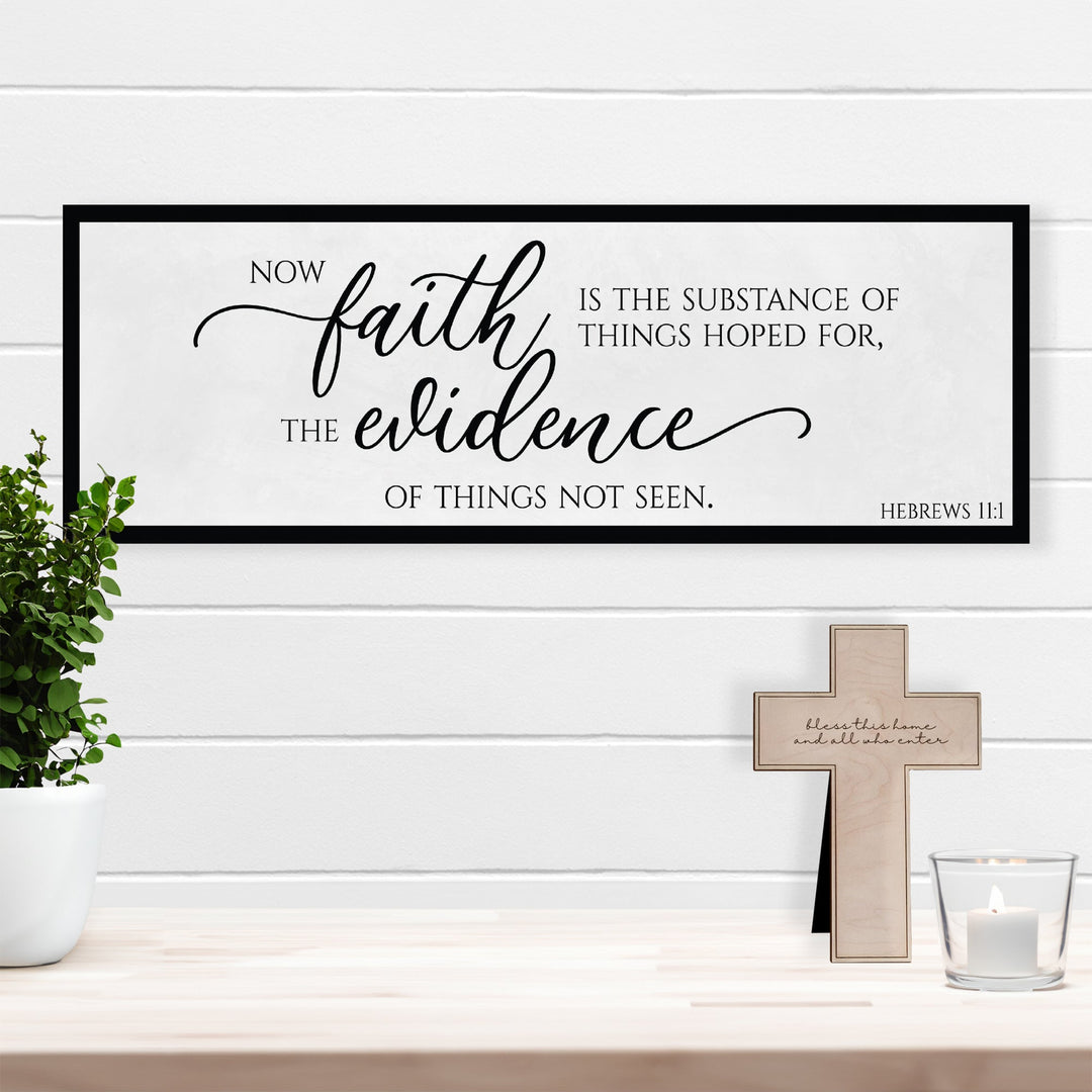 Hebrews Scripture Wall Decor - iCustomLabel