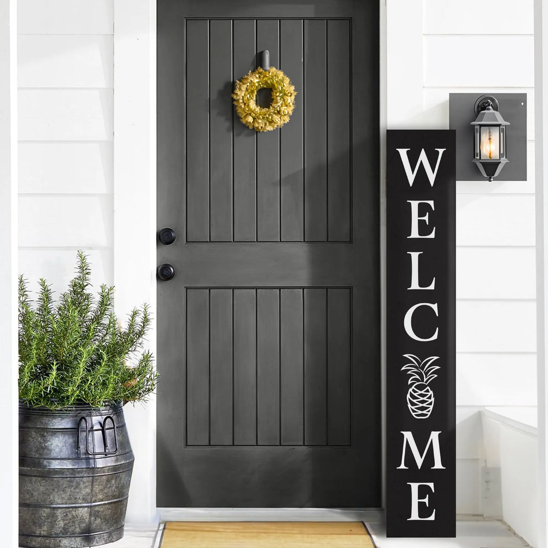 Hello There Porch Leaner Welcome Sign - iCustomLabel
