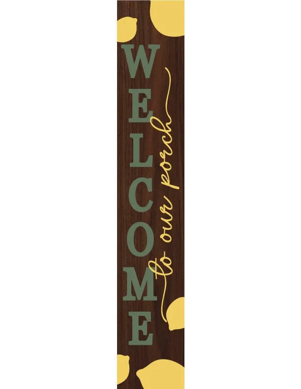 Hey There Sunshine Porch Leaner Welcome Sign - iCustomLabel