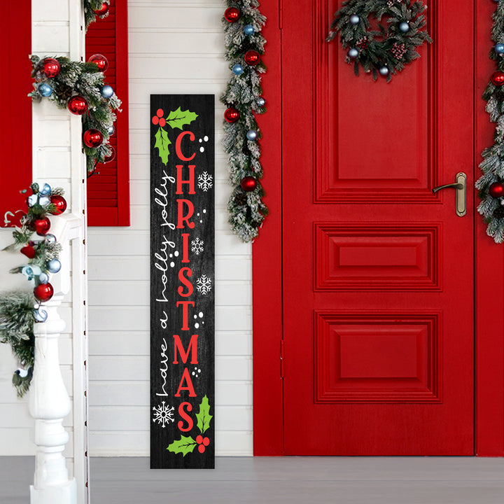 Ho Ho Ho Christmas Porch Sign - iCustomLabel