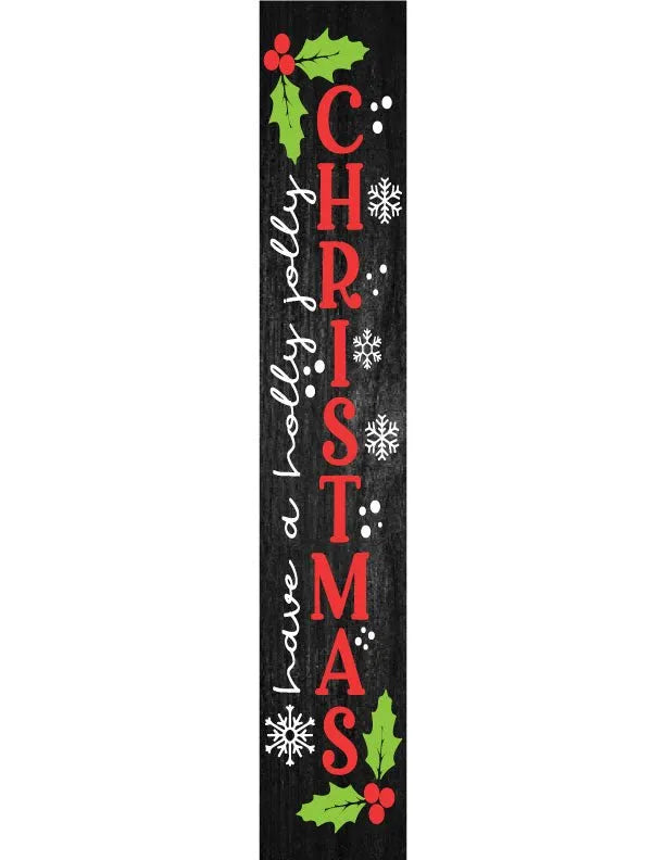 Ho Ho Ho Christmas Porch Sign - iCustomLabel