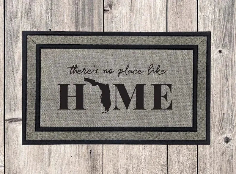 Home Florida Door Mat - iCustomLabel