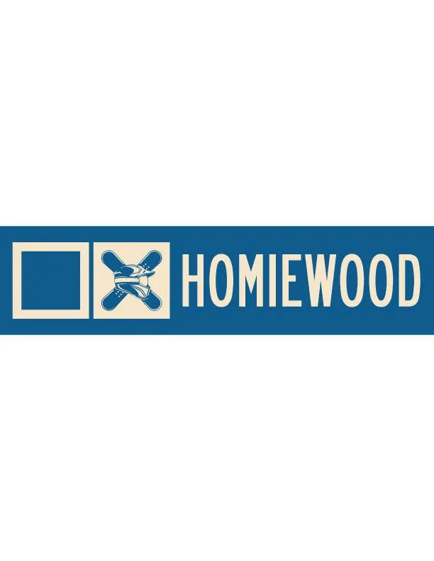 Homiewood Ski Trail Metal Sign - iCustomLabel