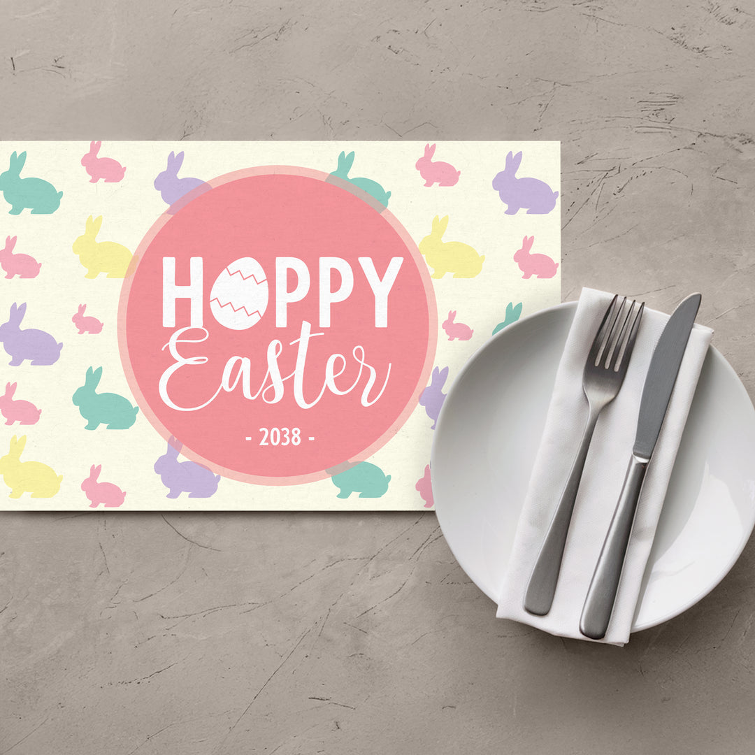 Hoppy Easter Placemats - iCustomLabel