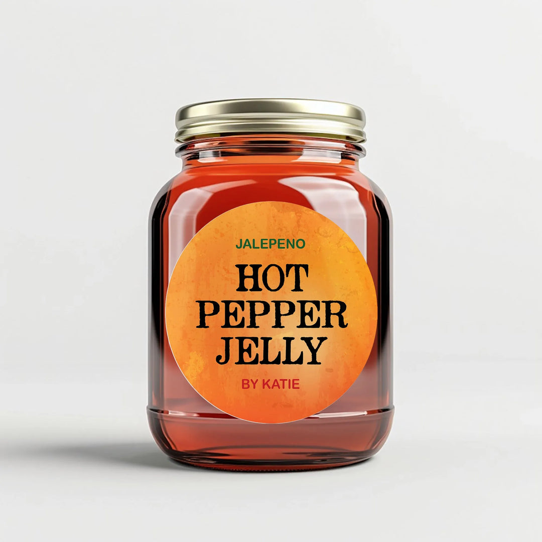 Hot Jelly Canning Labels - iCustomLabel