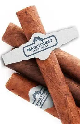 House Logo Paper Business Cigar Bands - iCustomLabel