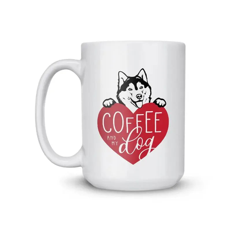 Husky My Dog Coffee Mug - iCustomLabel