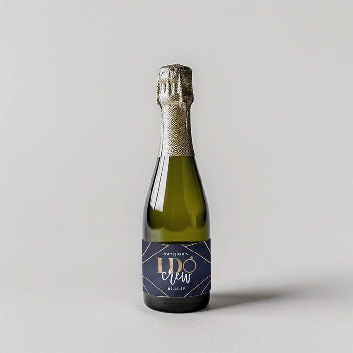 I Do Crew Mini Champagne Split Label