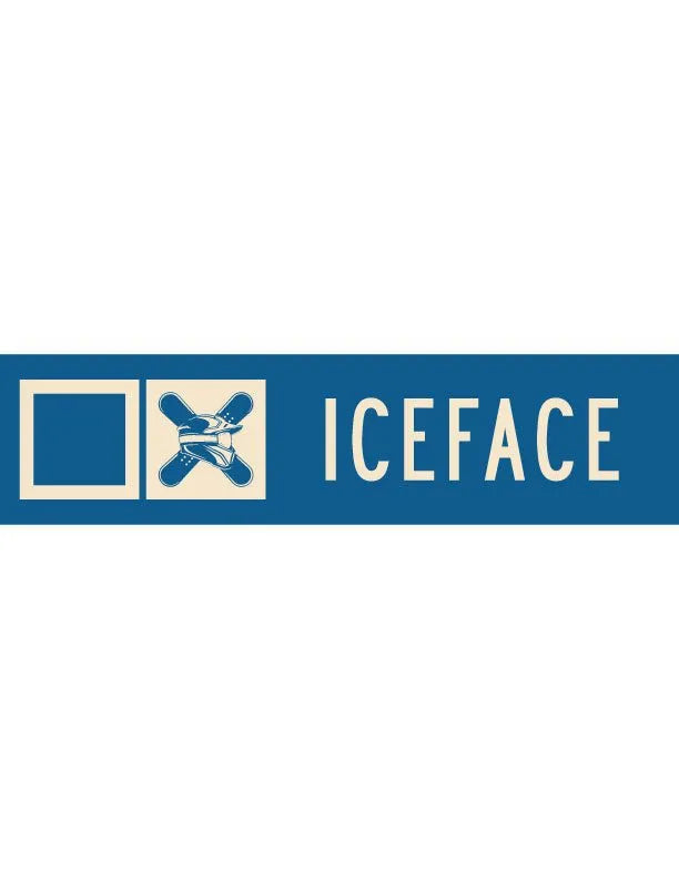 Iceface Ski Trail Metal Sign - iCustomLabel