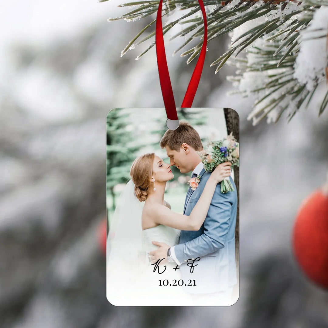 Initials Christmas Ornament - iCustomLabel