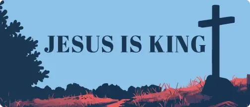 Jesus Is King Magnet Bumper Sticker - iCustomLabel