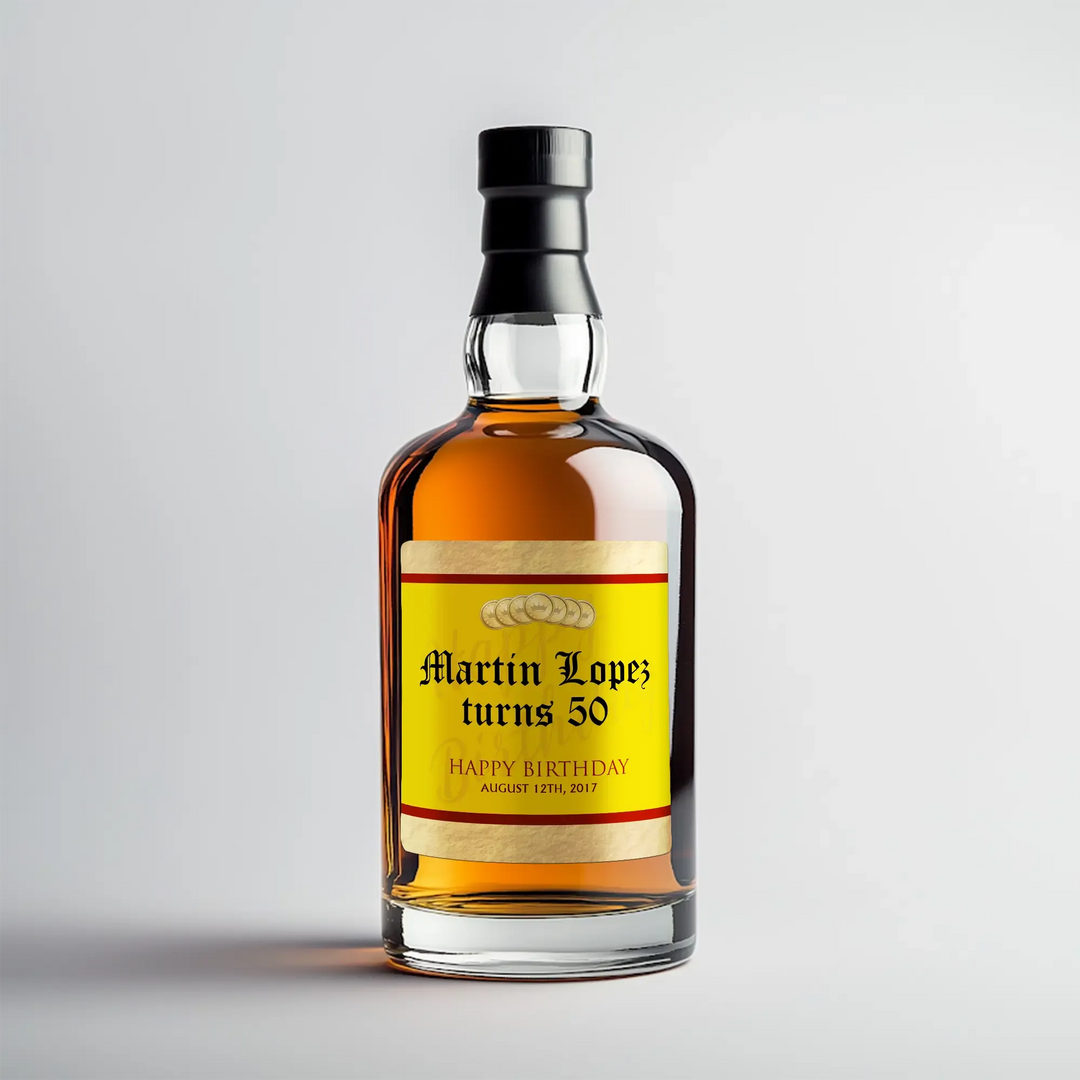 Jose Cuervo Birthday Liquor Label - iCustomLabel