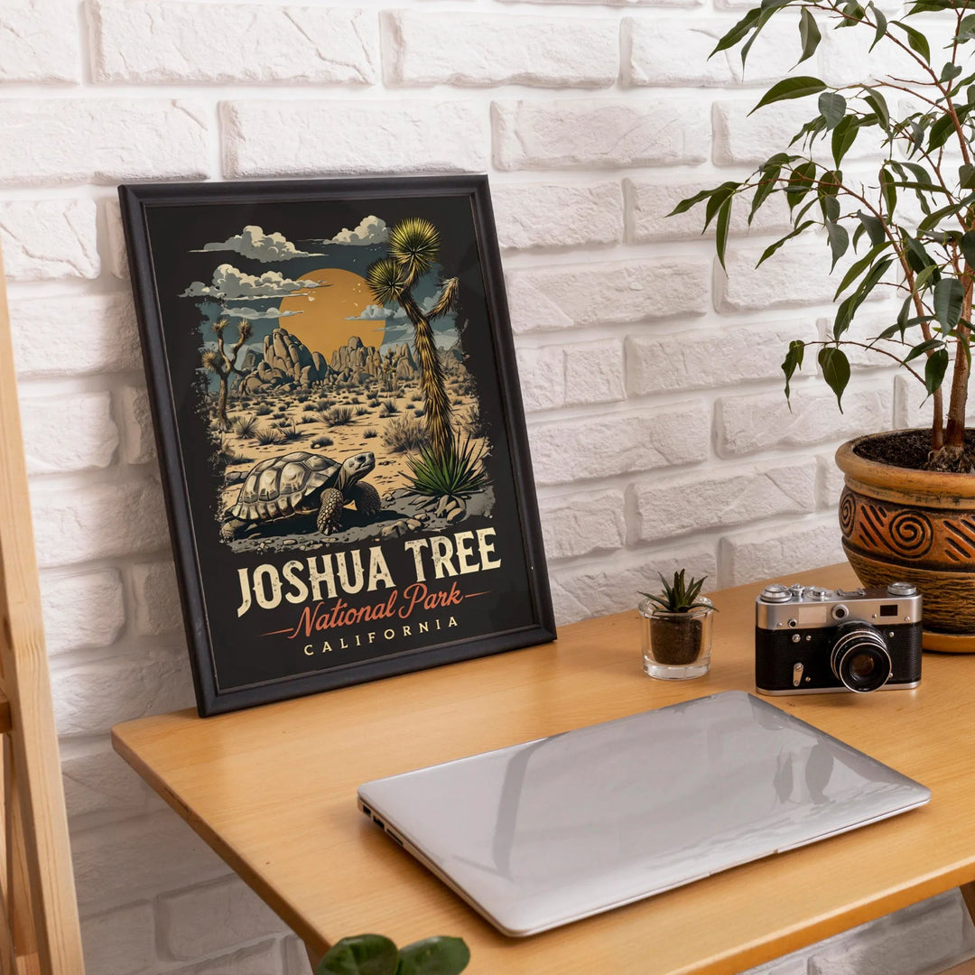 Joshua Tree National Park Vintage Poster - iCustomLabel