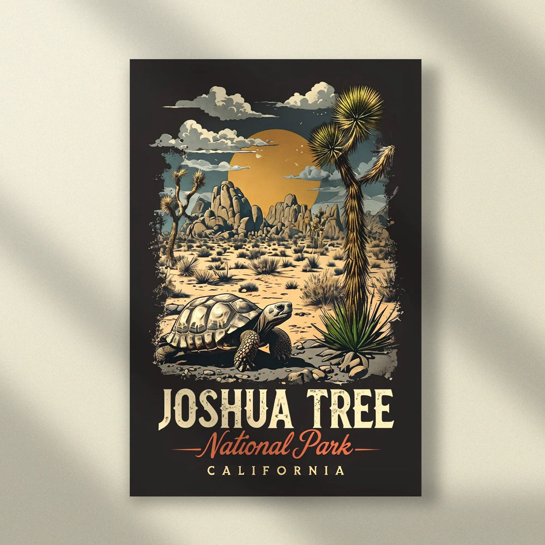 Joshua Tree National Park Vintage Poster - iCustomLabel