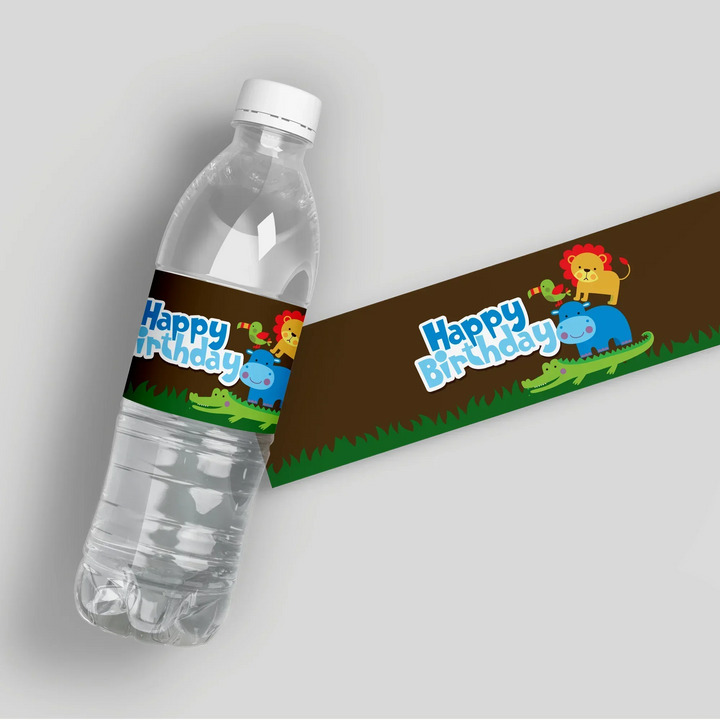 jungle-boy-water-bottle-labels-icustomlabel-1 - iCustomLabel