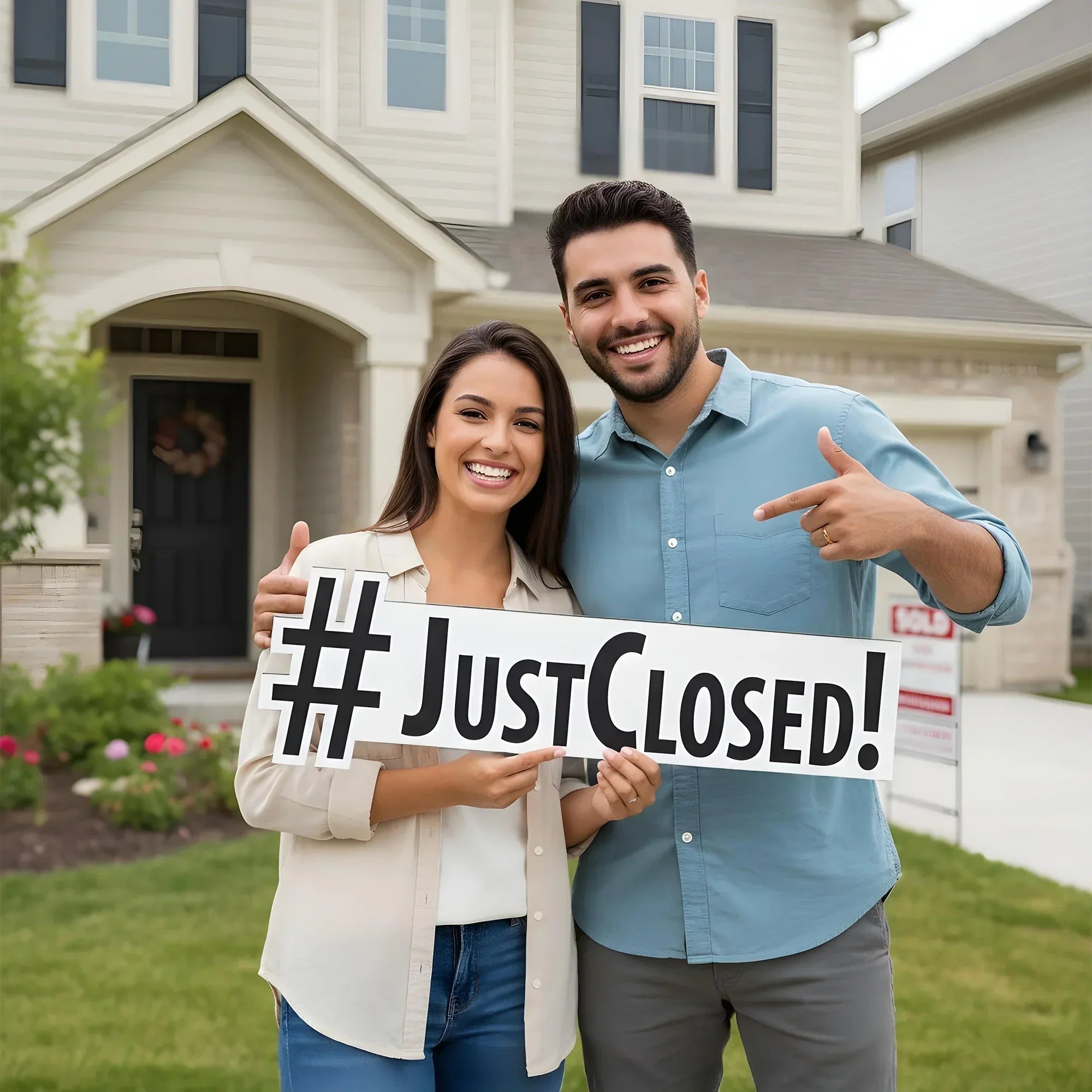Just Closed Wood Sign | Rustic Photo Prop – iCustomLabel