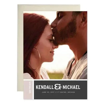 Kiss You Forever Save The Date - iCustomLabel