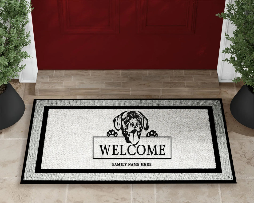 Labrador Retriever Dog Welcome Mat - iCustomLabel