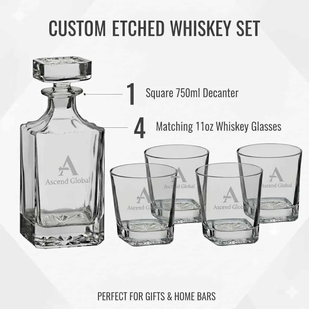 laser-engraved-whiskey-decanter-set-with-4-glasses-bulk-corporate-gift-icustomlabel-3 - iCustomLabel