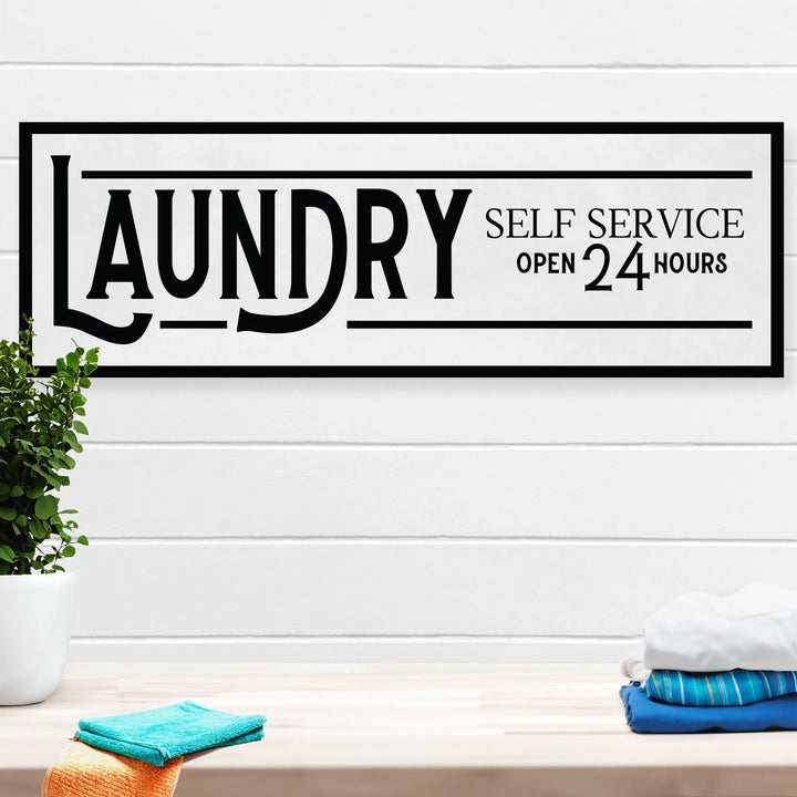 Laundry Service Wall Decor - iCustomLabel