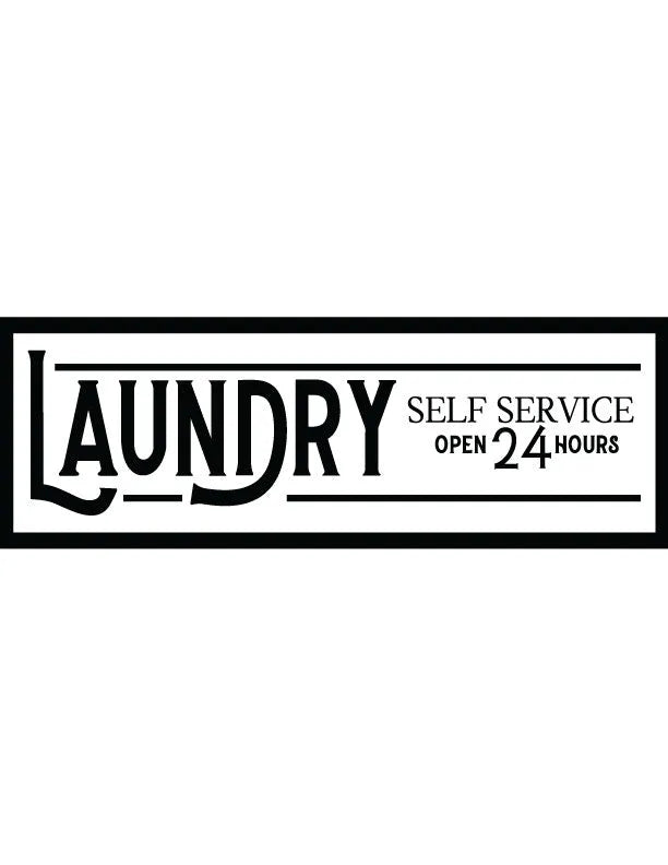 Laundry Service Wall Decor - iCustomLabel