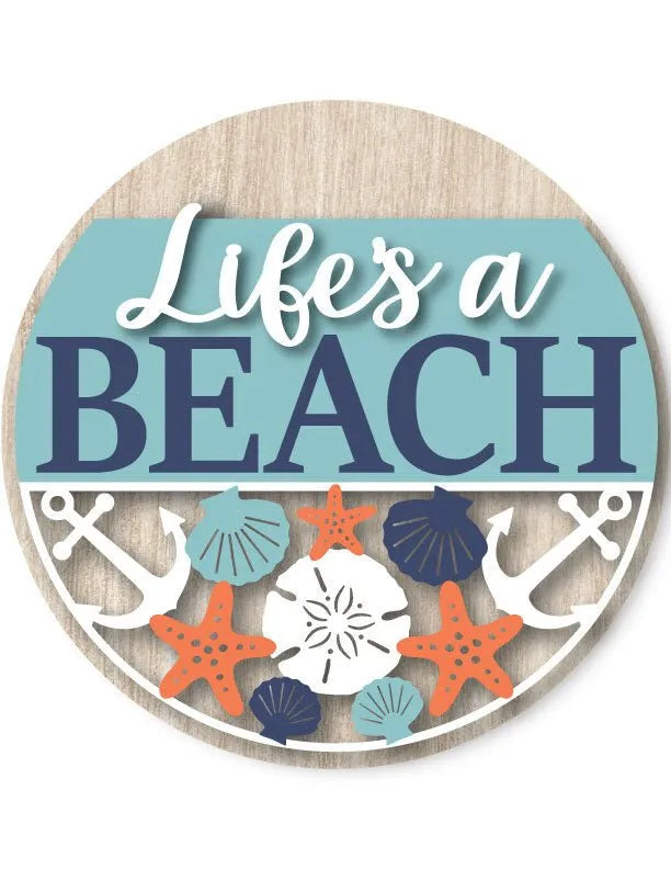 Life's A Beach House Decor - iCustomLabel