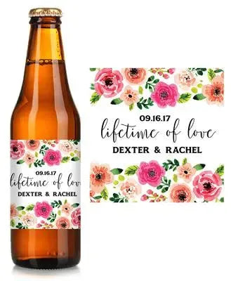 Lifetime Love Beer Label - iCustomLabel