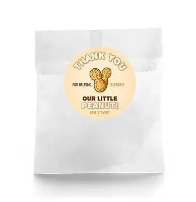 Little Peanut Favor Labels - iCustomLabel