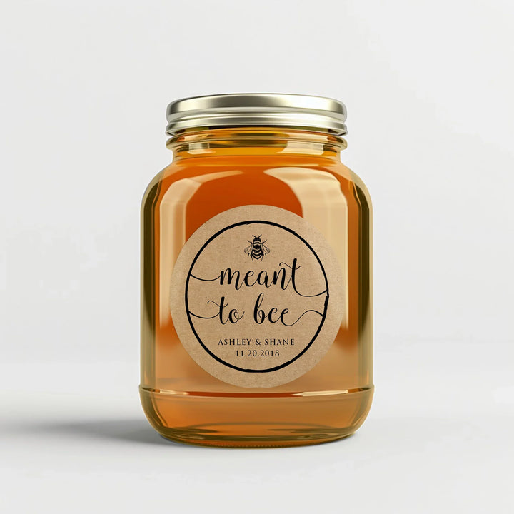 Meant To Bee Canning Labels
