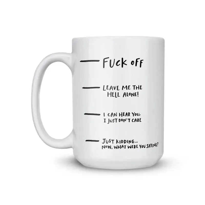 Measurements Coffee Mug - iCustomLabel