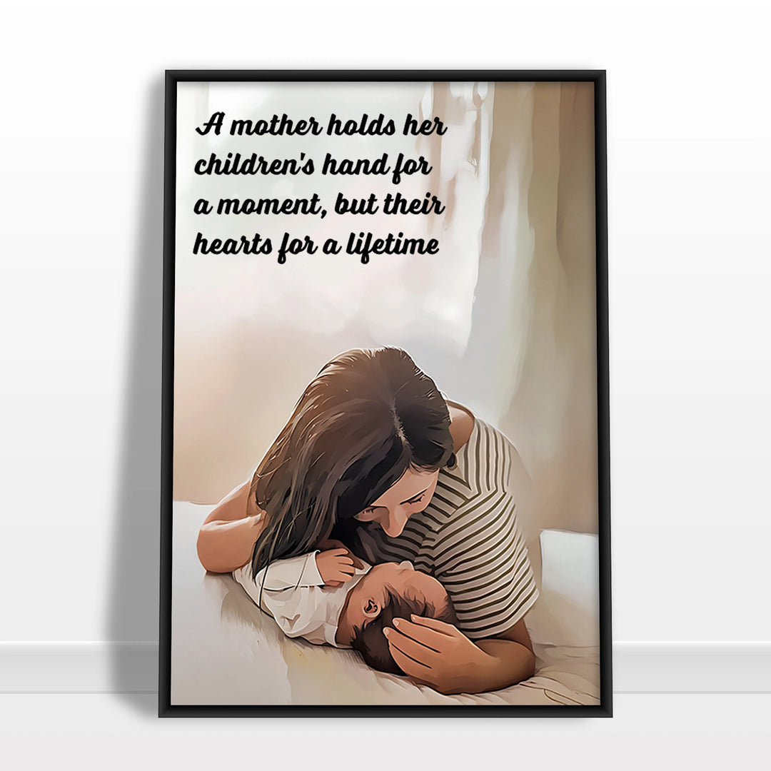 Mom and Baby Poster - iCustomLabel