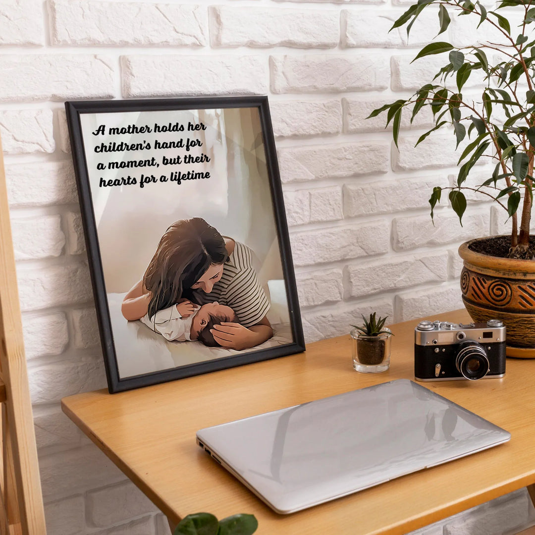Mom and Baby Poster - iCustomLabel