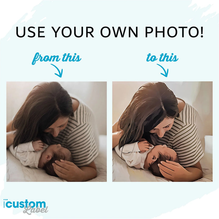 Mom and Baby Poster - iCustomLabel