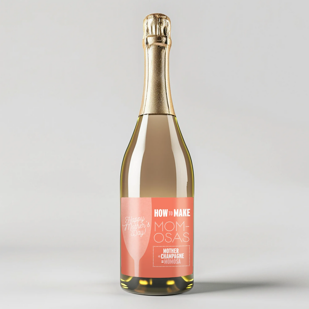 Momosa Champagne Label - iCustomLabel