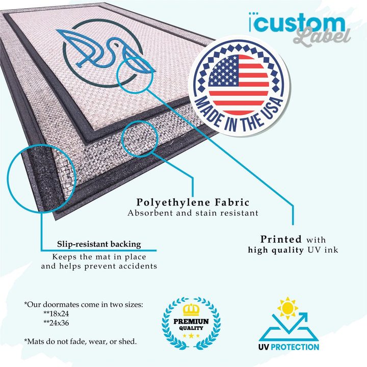Monogram Door Mat