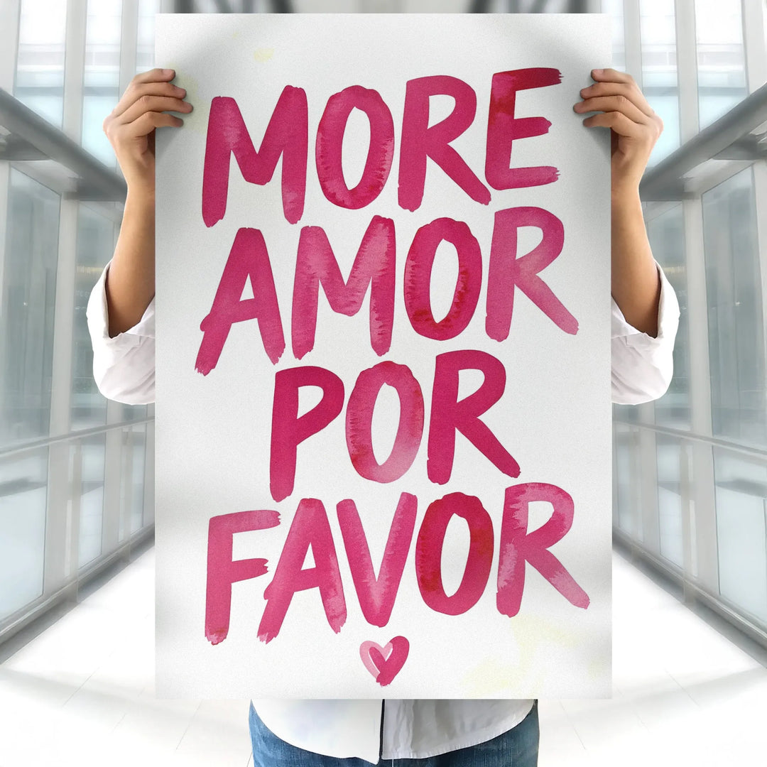 More Amor Poster - iCustomLabel