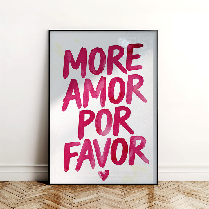 More Amor Poster - iCustomLabel