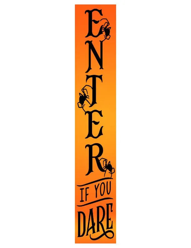 Mummy Halloween Porch Sign - iCustomLabel