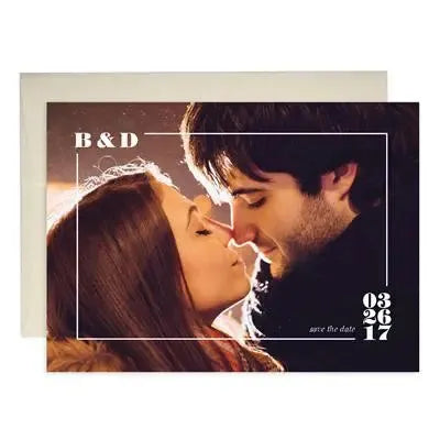 My Only One Save The Date - iCustomLabel