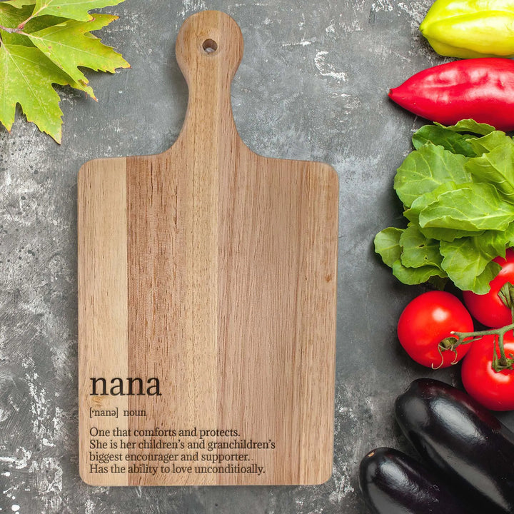 Nana Definition Cutting Board - iCustomLabel