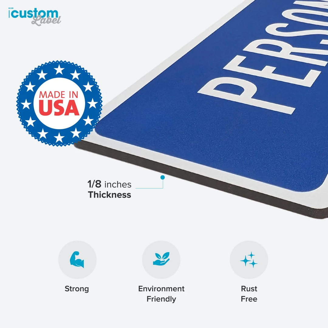 Nautical Flag Personalized Name Longitude Latitude Sign - iCustomLabel