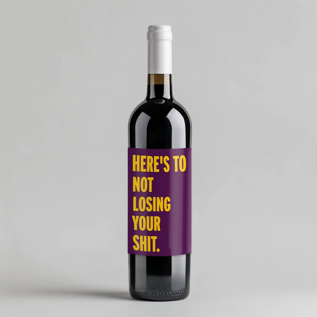 Not Losing Wine Label - iCustomLabel