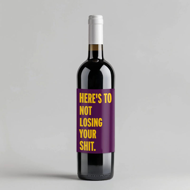 Not Losing Wine Label - iCustomLabel