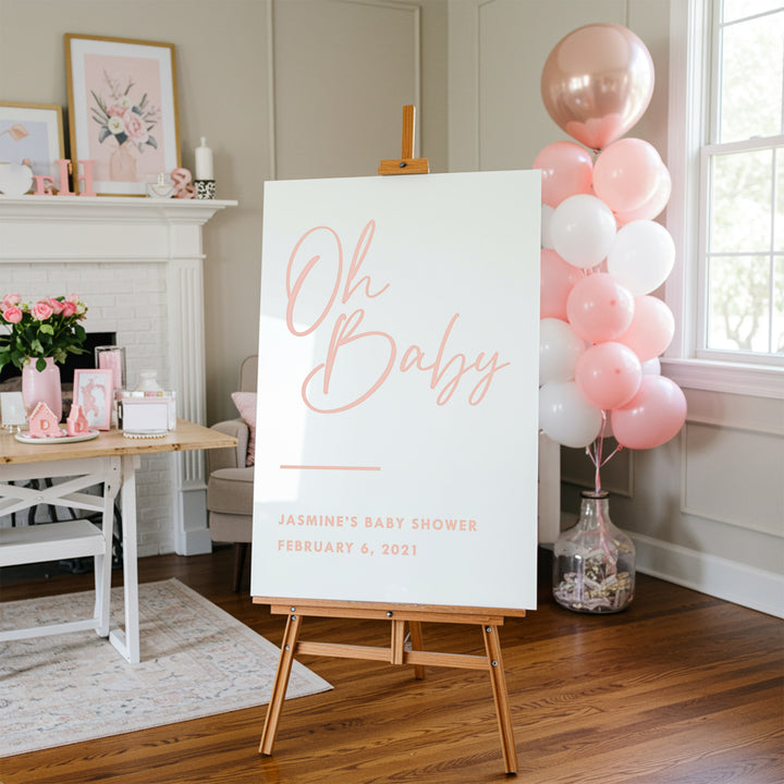 Oh Baby Shower Sign - iCustomLabel