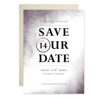 Our Day Save The Date - iCustomLabel