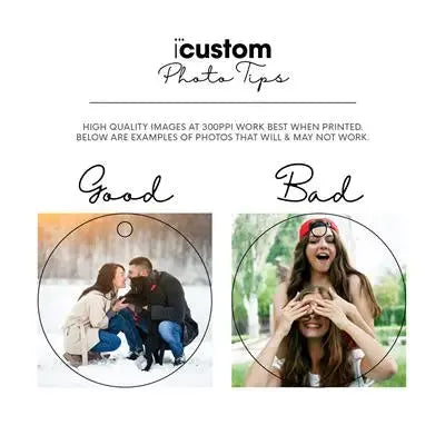 Our First Christmas Ornament - iCustomLabel