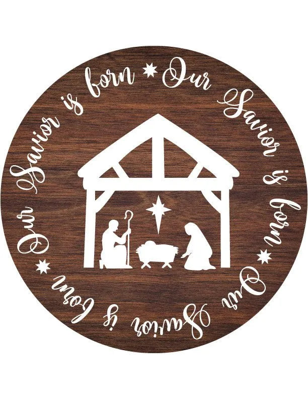 Our Savior Christmas Door Decorations - iCustomLabel