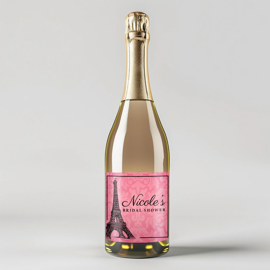 Paris Champagne Label - iCustomLabel