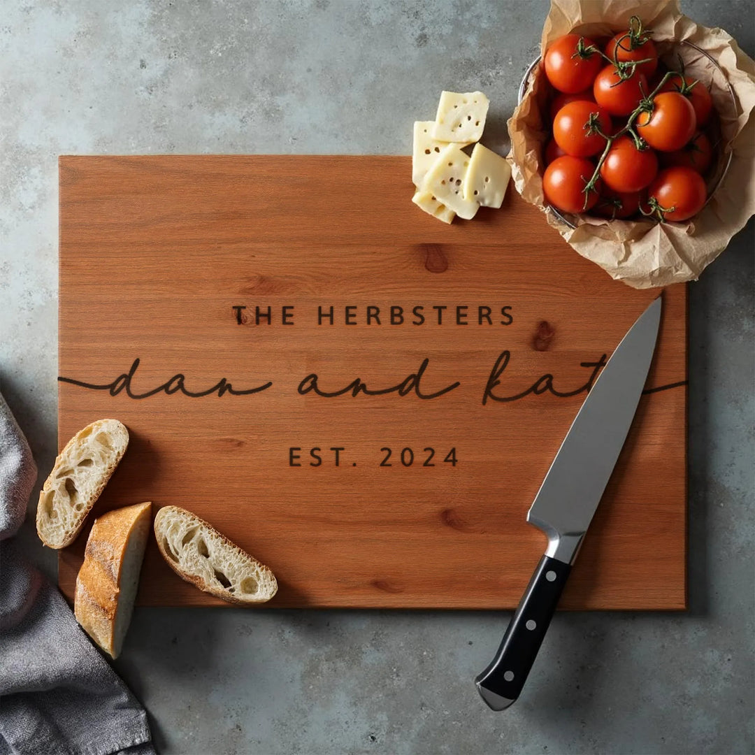 Partners Established Cutting Board - iCustomLabel