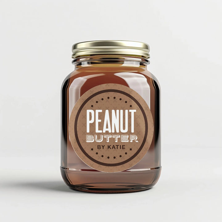 Peanut Butter Canning Labels - iCustomLabel